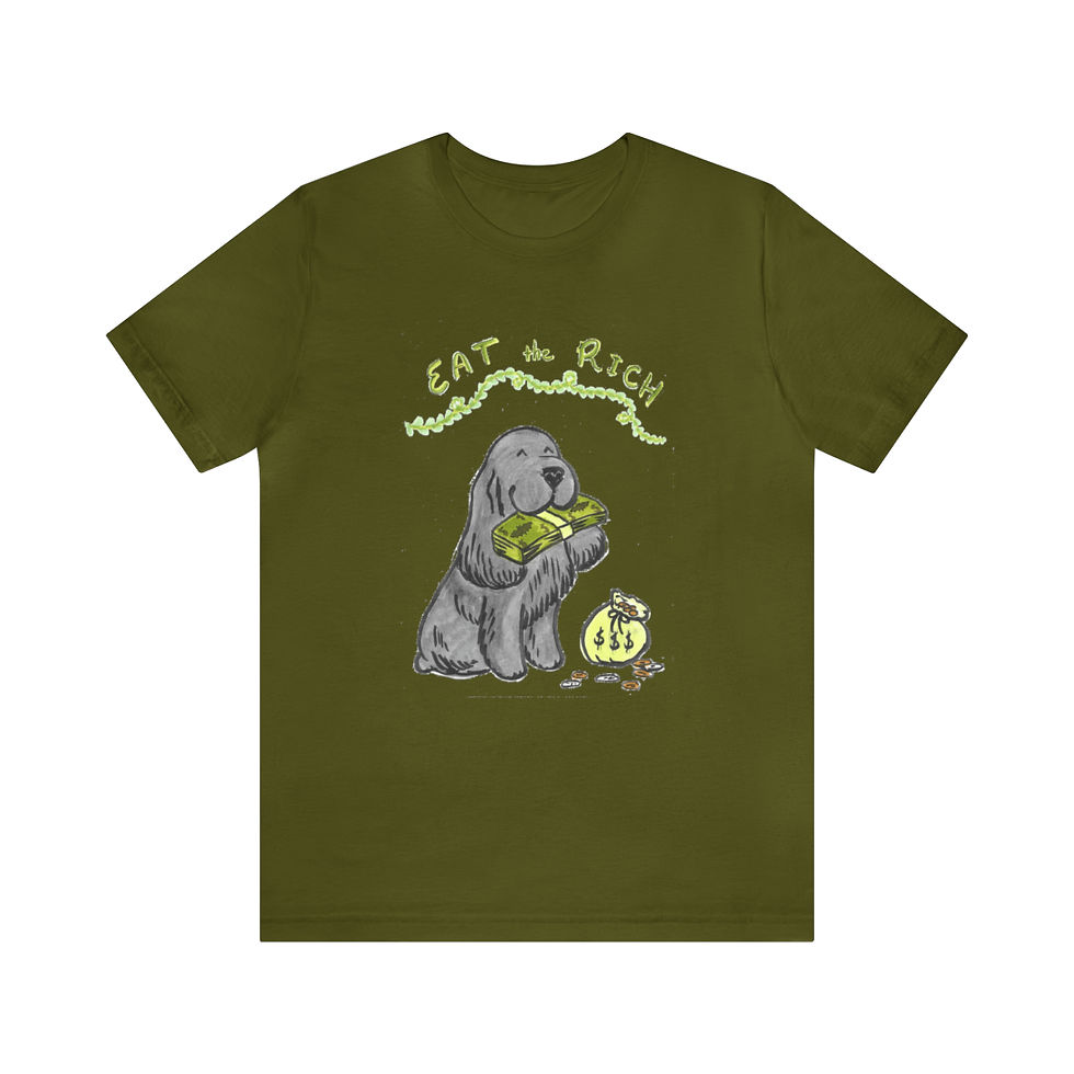 Thumbnail: Eat the Rich - Unisex Jersey Short Sleeve Tee