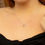 Thumbnail: Katya sterling silver interlinked rings necklace
