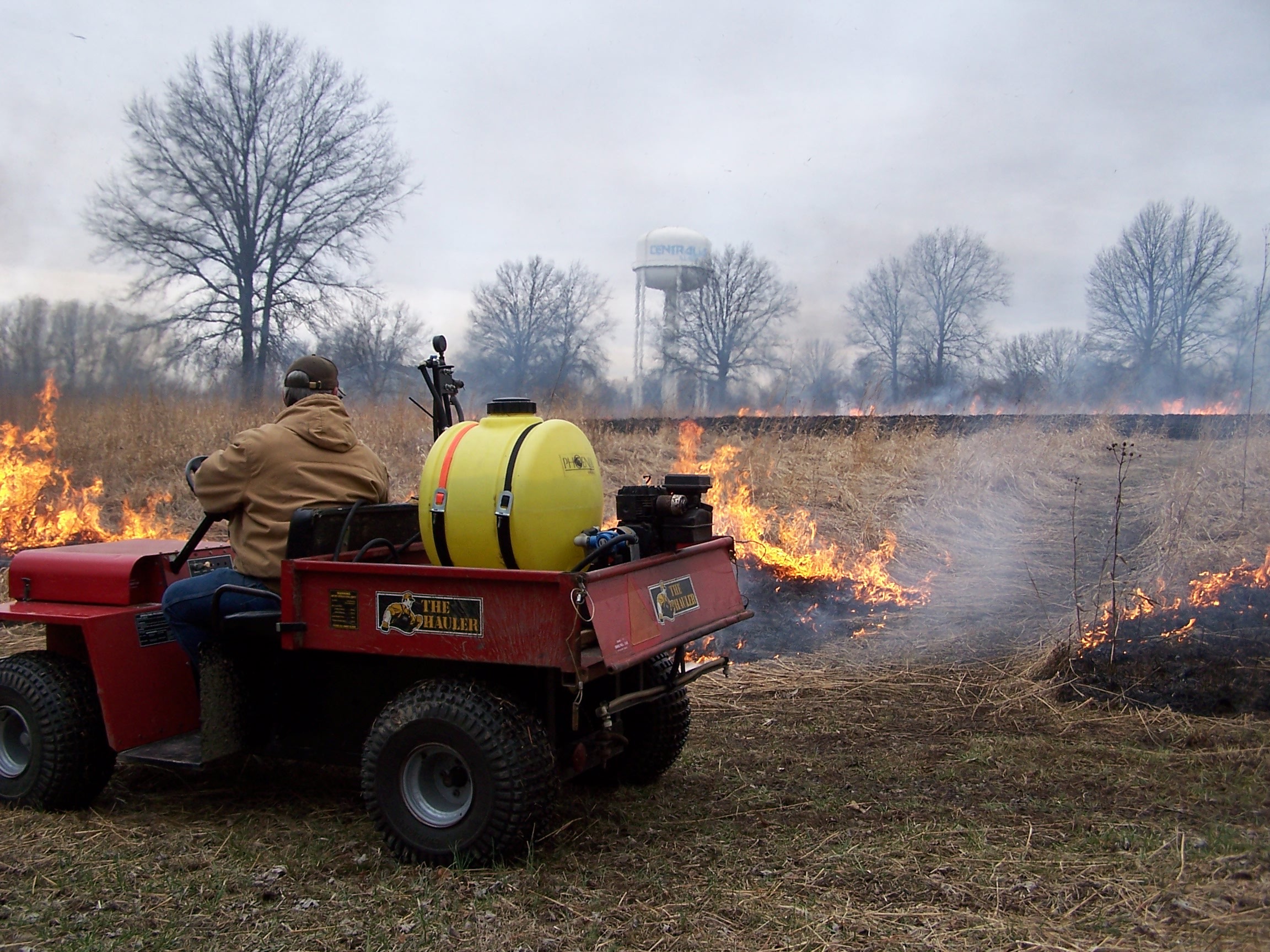 PRAIRIE CONTROLLED BURN