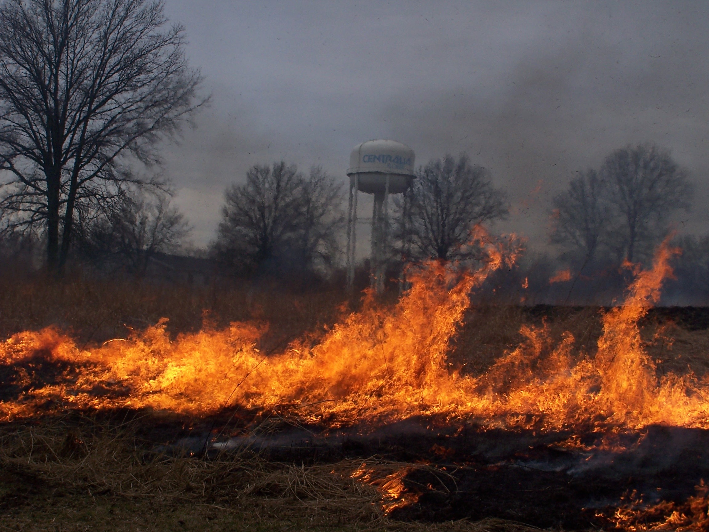 PRAIRIE CONTROLLED BURN