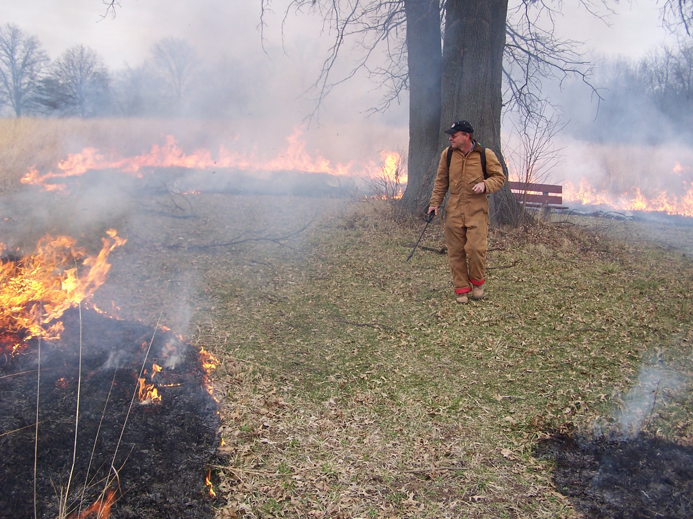 PRAIRIE CONTROLLED BURN