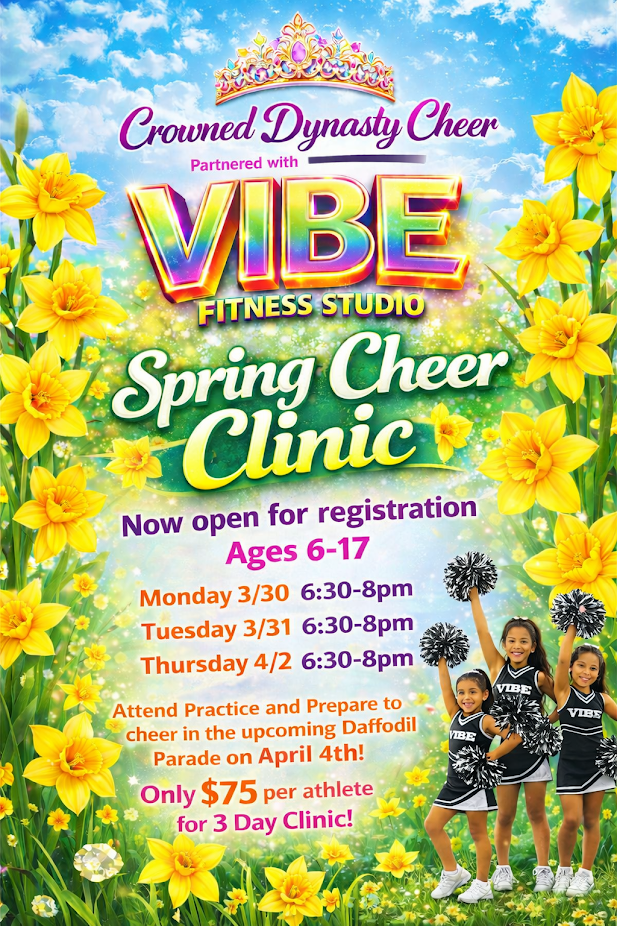Spring Cheer Clinic