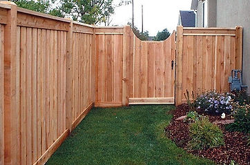 commercial wood fence