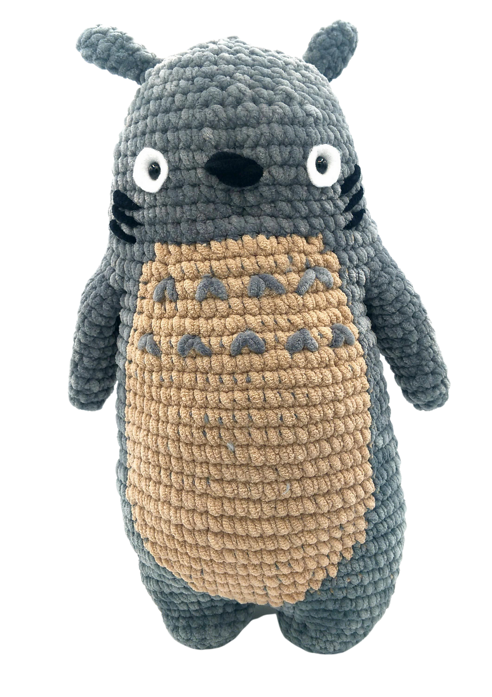 Crochet stuffed Totoro from the My Neighbor Totoro movie