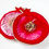 Thumbnail: Resin Pomegranate Tray and Coasters Set