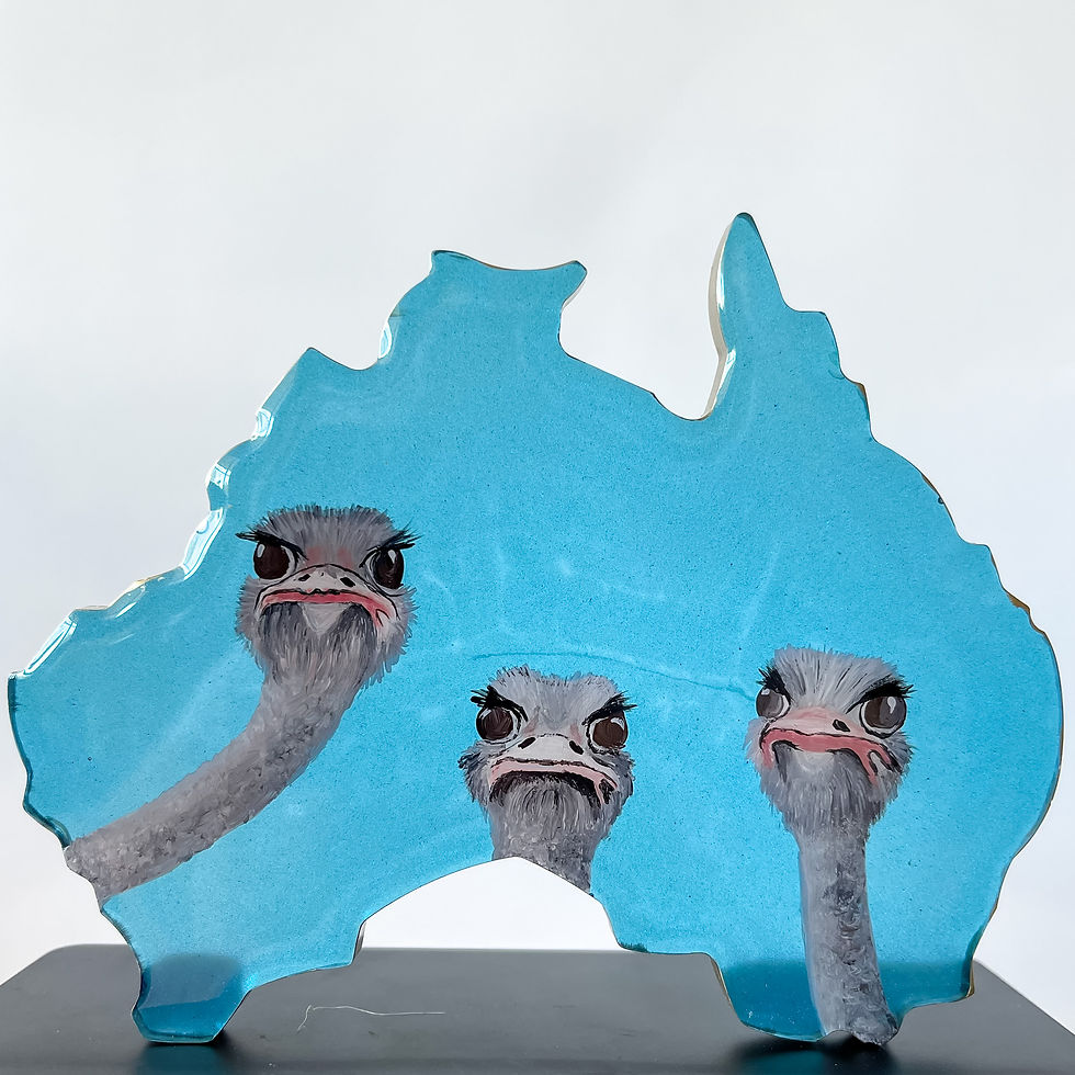 Thumbnail: Australian Wildlife Resin Coaster