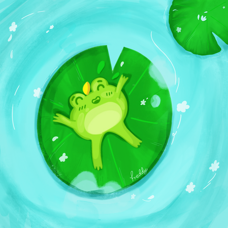 Freddy the Frog – Character Design