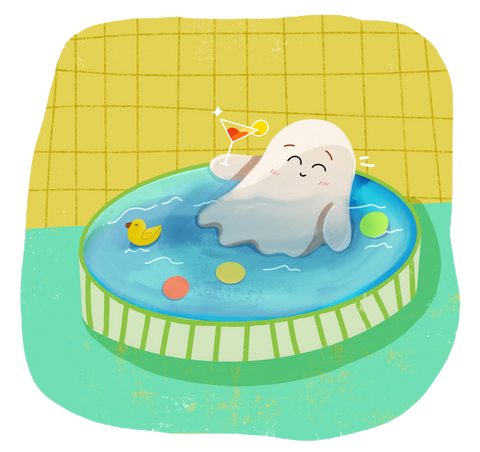 Ghost in the Tub