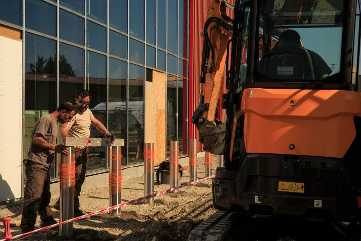 travaux de modification ou d'exploitation