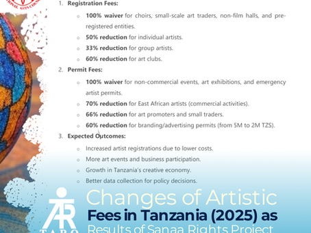 Big News for Tanzania’s Arts Industry: BASATA Introduces Major Fee Cuts & Waivers