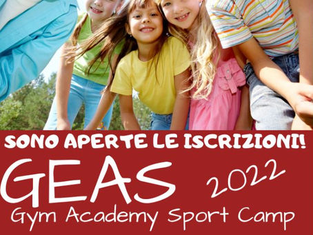 RIPARTE IL GEAS CAMP 2022
