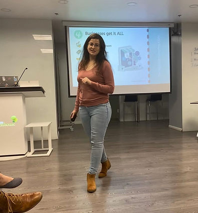 Pitching at Deloitte
