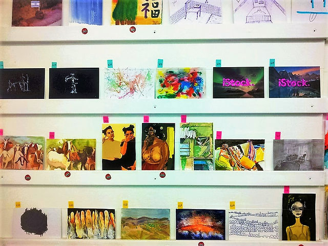 The "Secret Postcard" Project