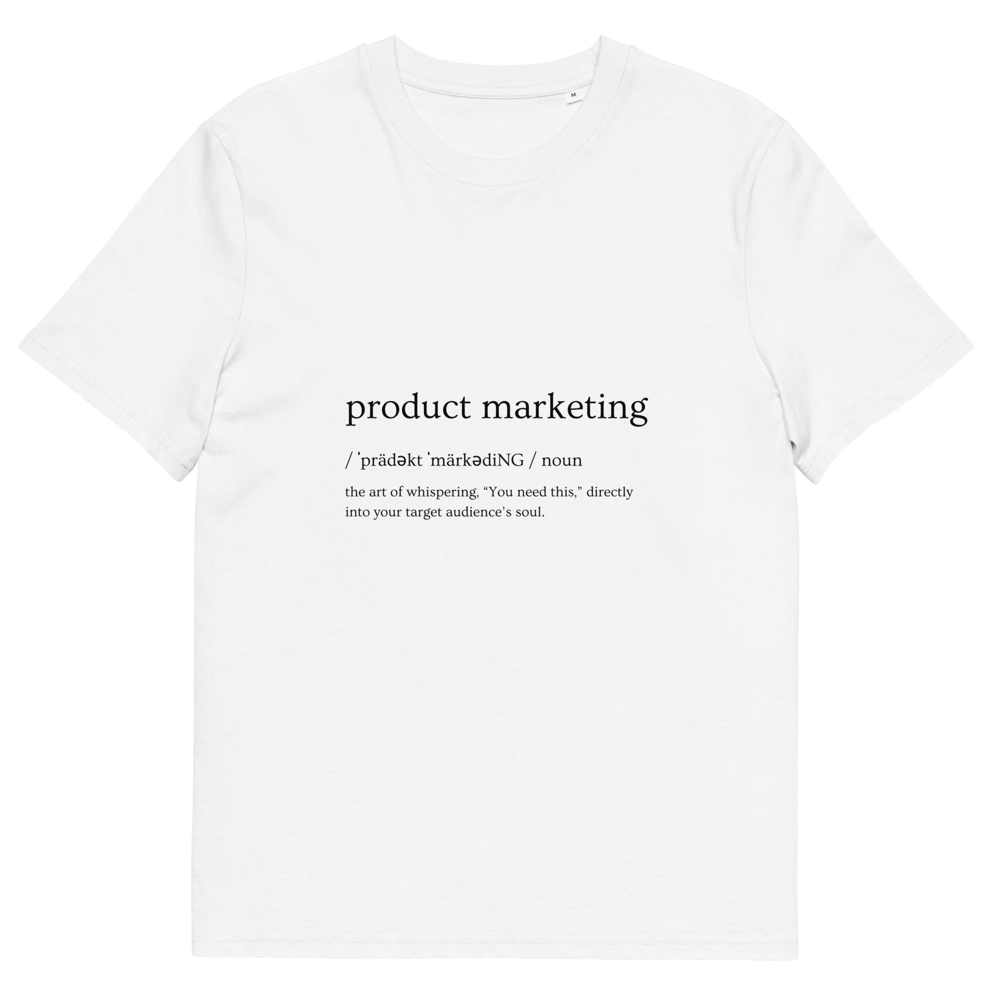 "You Need This" PMM | Unisex Organic Cotton T-shirt