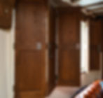 Bespoke handmade oak shutters