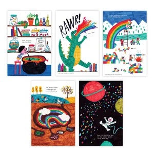 Rainbow postcard set 2 彩虹故事明信片套裝2