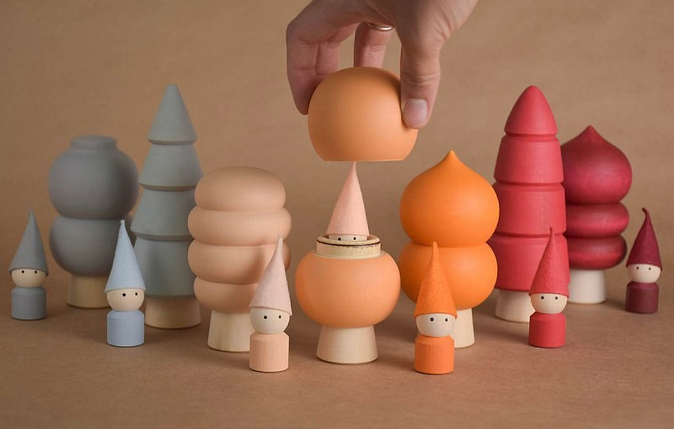 Tree Forest Toy Set - Neutral