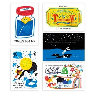 Tomorrow postcard set 明天明信片系列