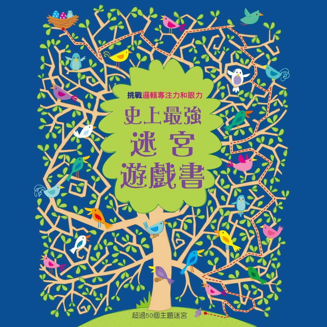 史上最強迷宮遊戲書:挑戰邏輯專注力和眼力