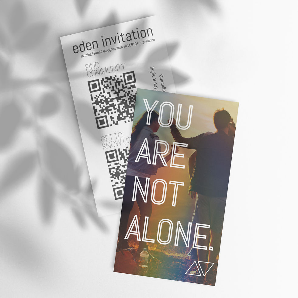 Community Contact/"Confessional" Cards