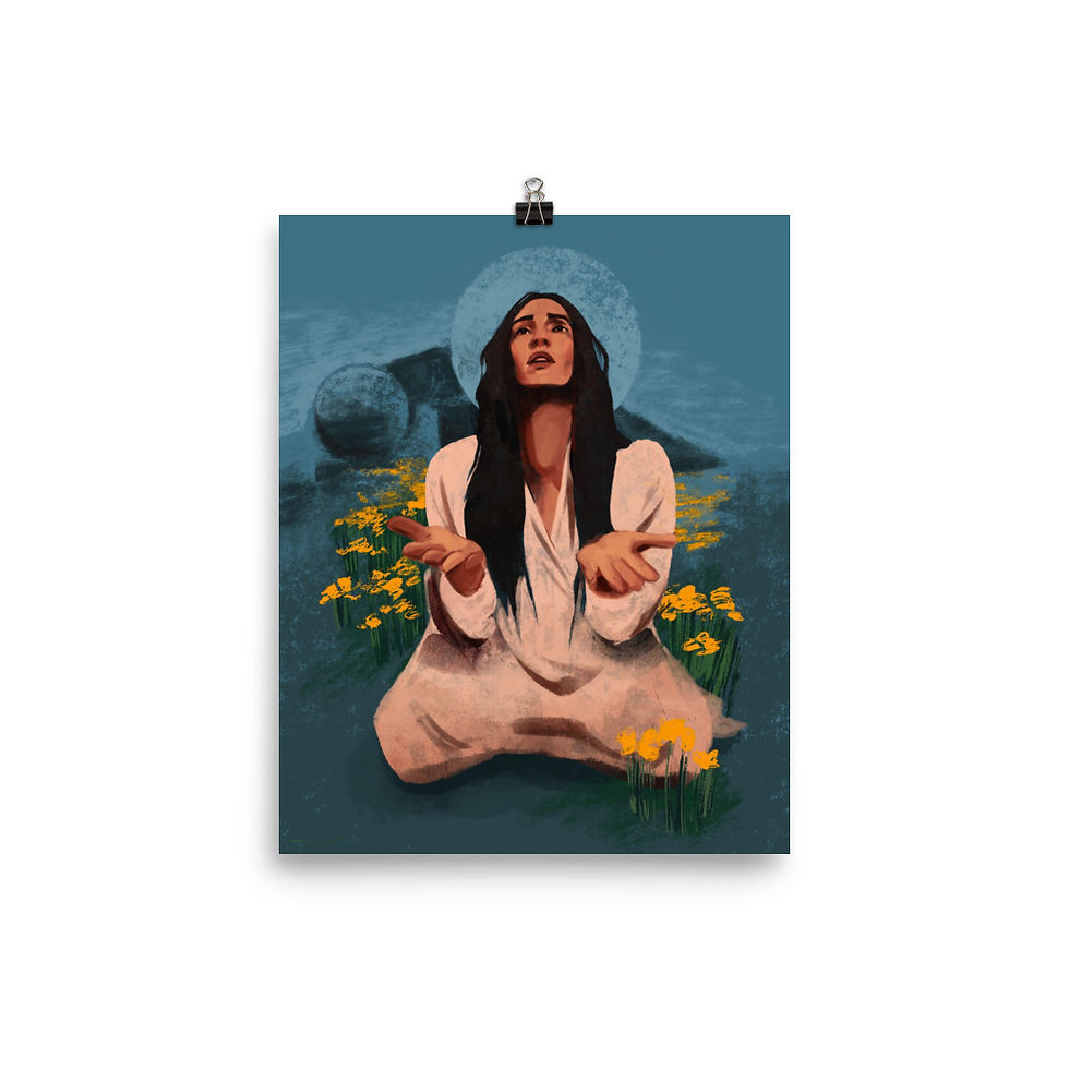 Thumbnail: St. Mary Magdalene Poster | Patroness of Eden Invitation