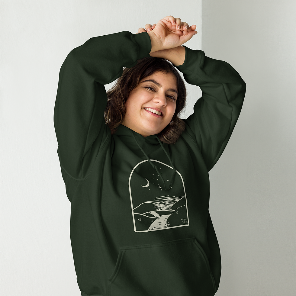 Thumbnail: Pilgrim Longing | Unisex Hoodie
