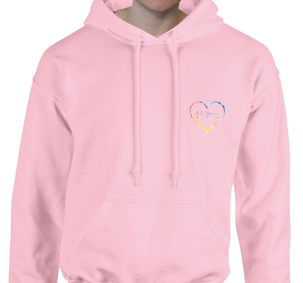Thumbnail: Pink Hoodie - Hope Heart