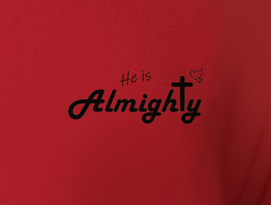 Thumbnail: 'He is Almighty' (Black)