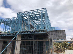 "strength," "durability," "framework solutions," "customer service," "light steel structure," and "t