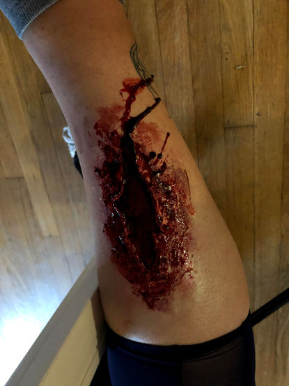 Trapped Gore Makeup