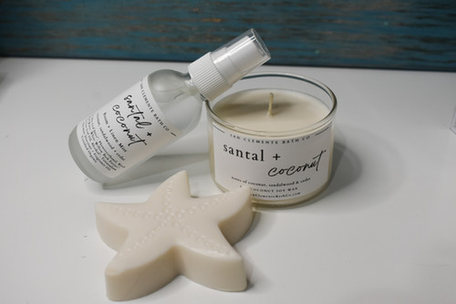 Santal & Coconut Collection | San Clemente Bath Company