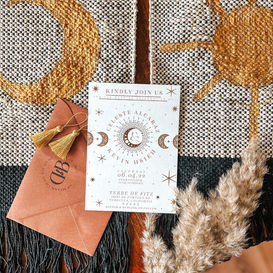 Celestial Wedding Invitations
