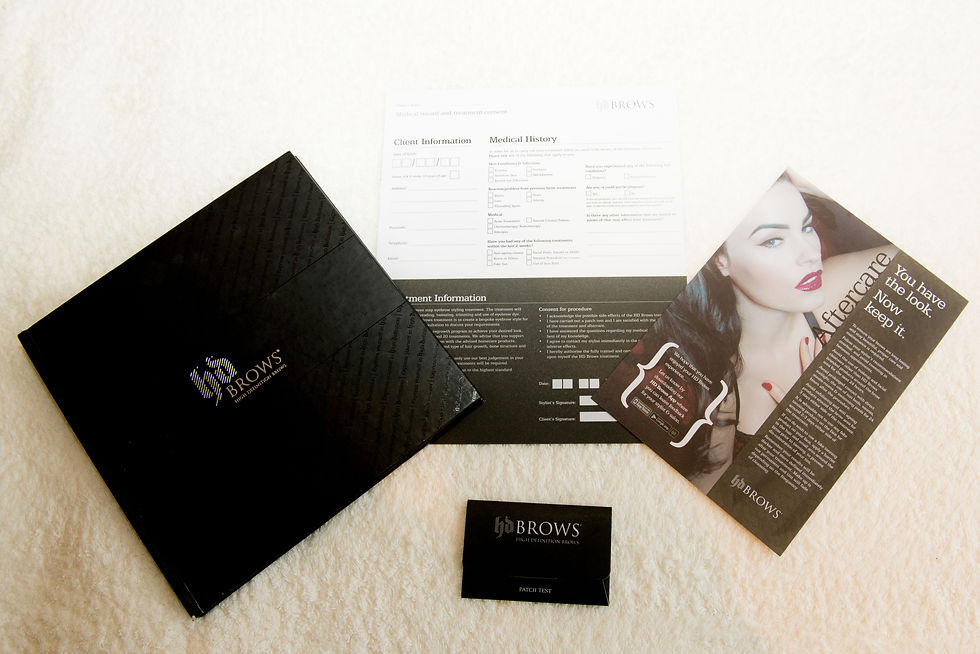 HD Brows Aftercare