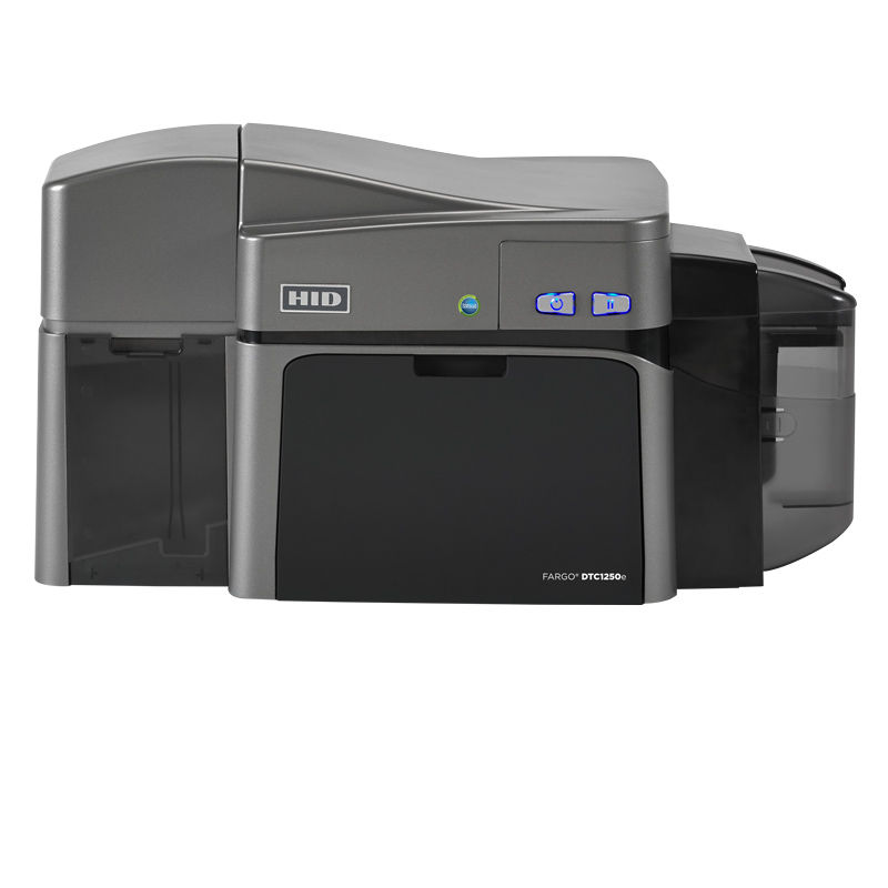 Thumbnail: 050100 Fargo DTC1250e ID Card Printer - Dual-Sided