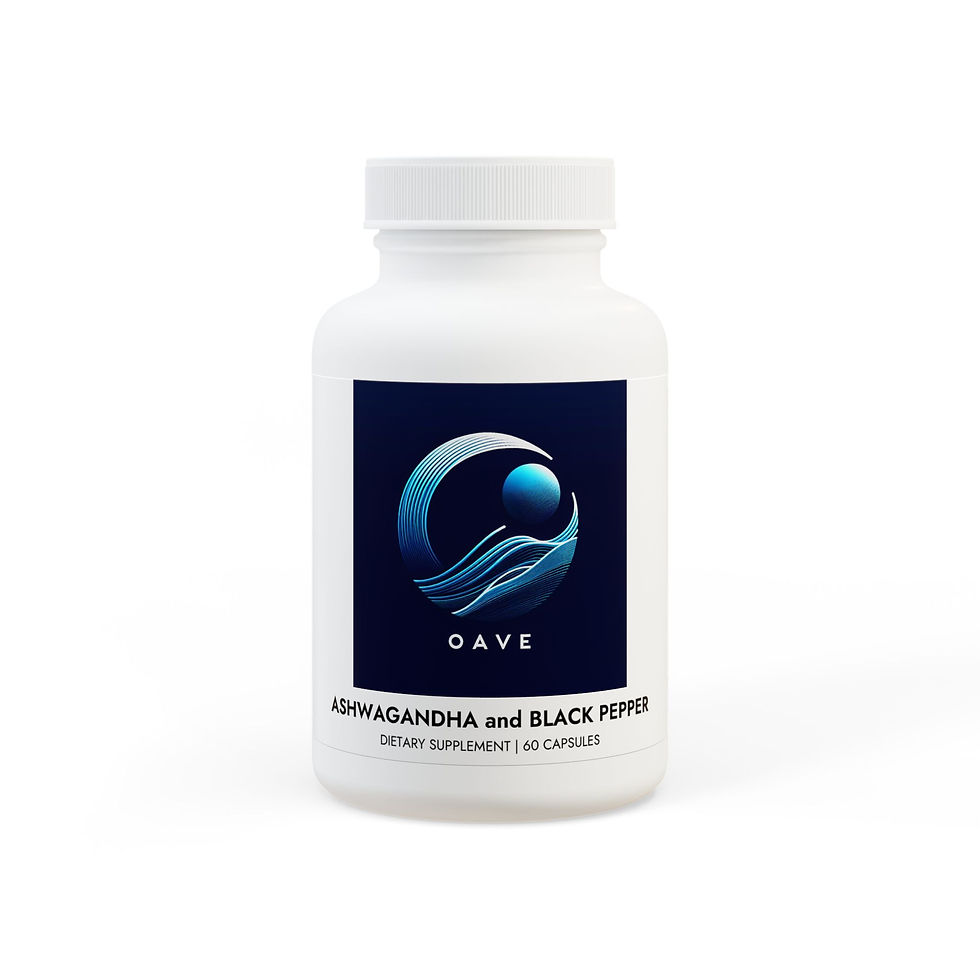 Ashwagandha and Black Pepper Supplement