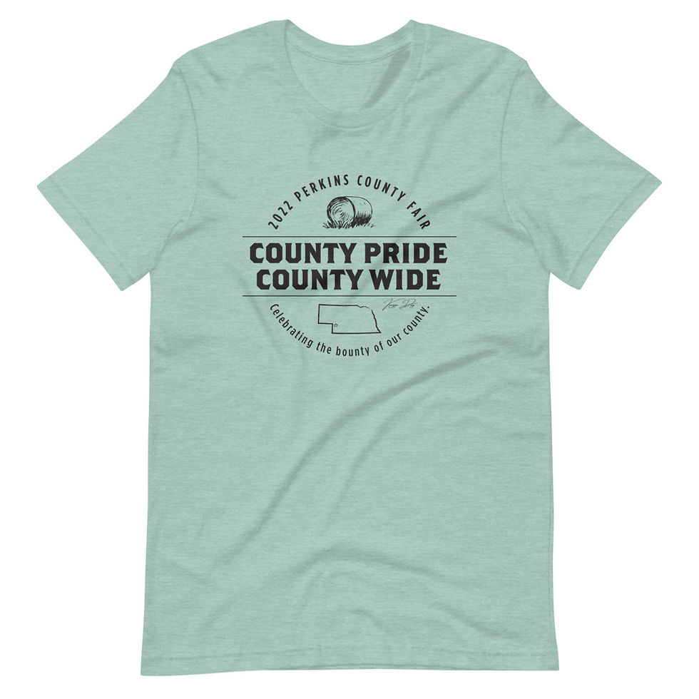 Thumbnail: Unisex County Fair 2 Black Logo