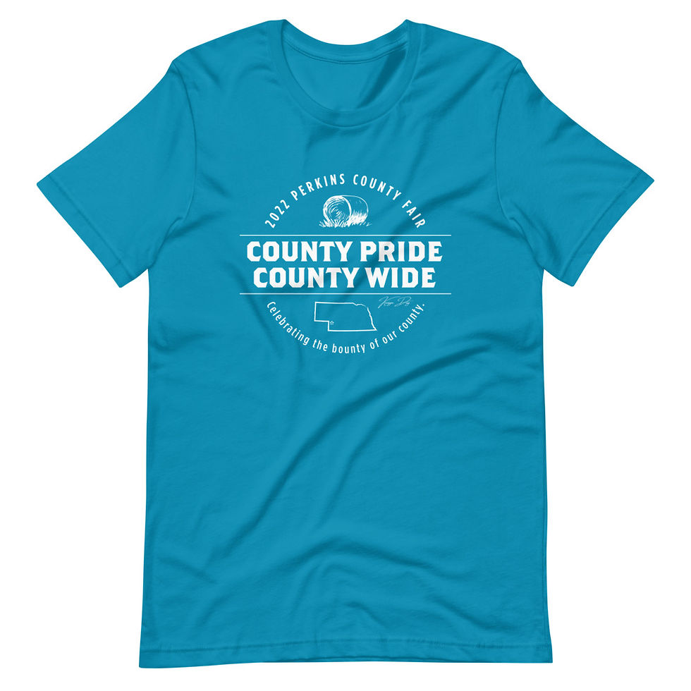 Thumbnail: Unisex County Fair 2 White Logo