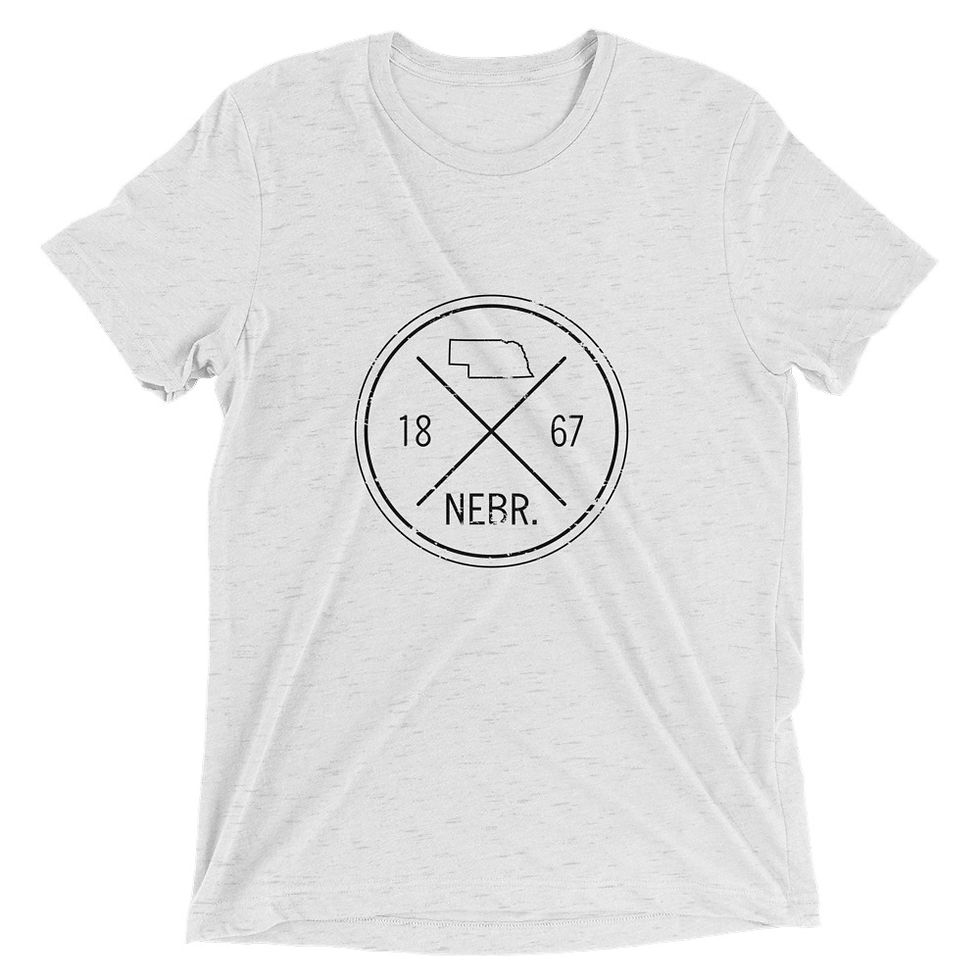 Thumbnail: Unisex 1867 Nebr Tri-Blend Black