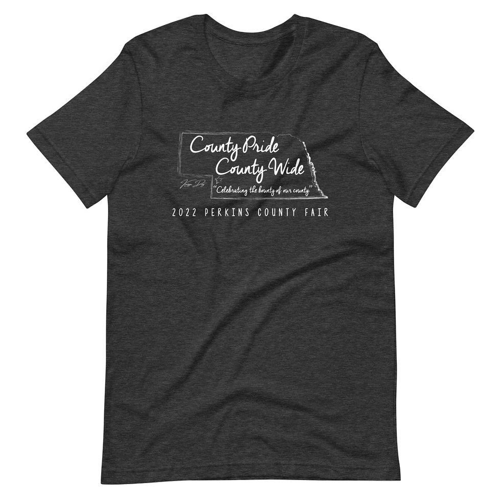 Thumbnail: Unisex County Fair 1 White Logo