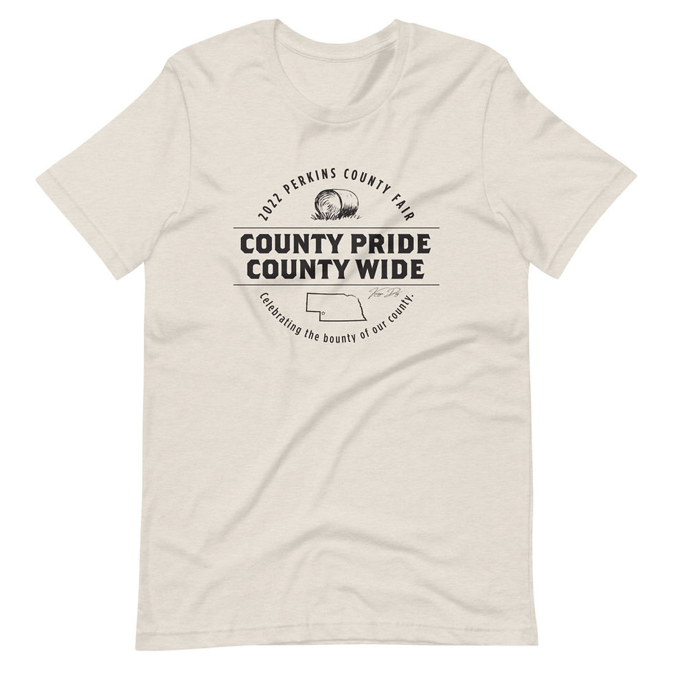 Thumbnail: Unisex County Fair 2 Black Logo