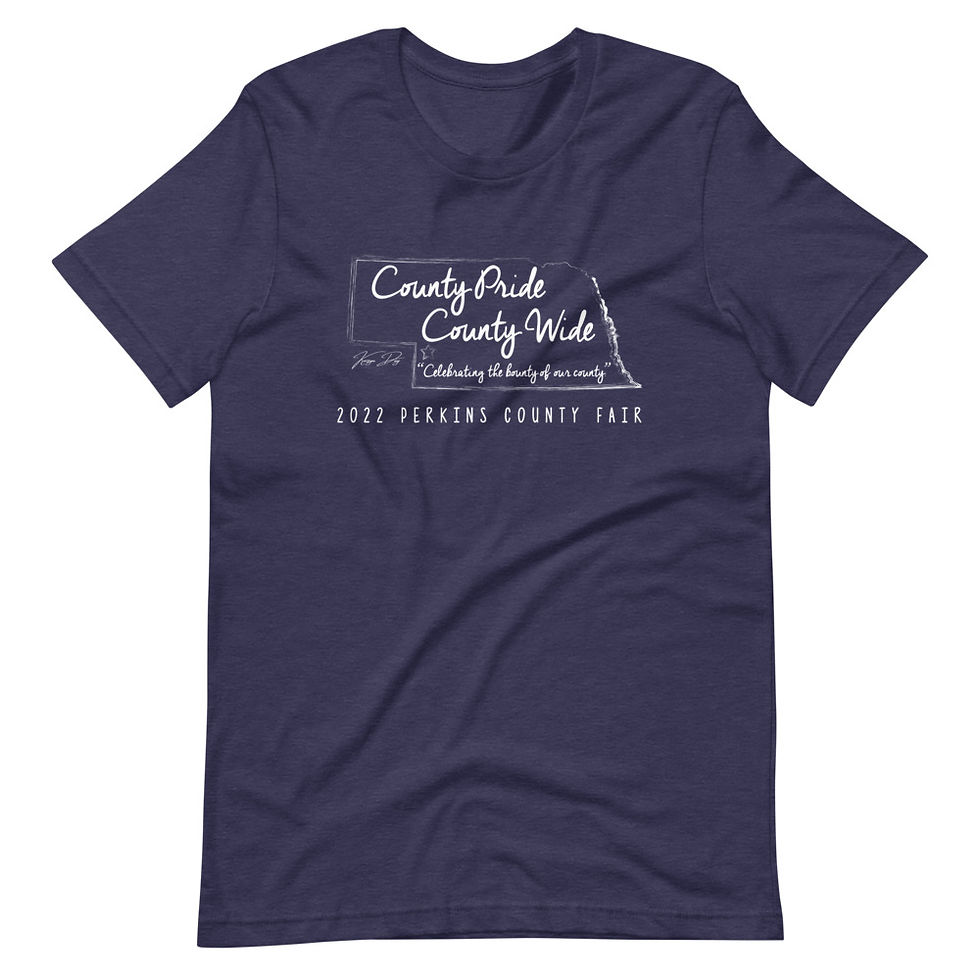 Thumbnail: Unisex County Fair 1 White Logo