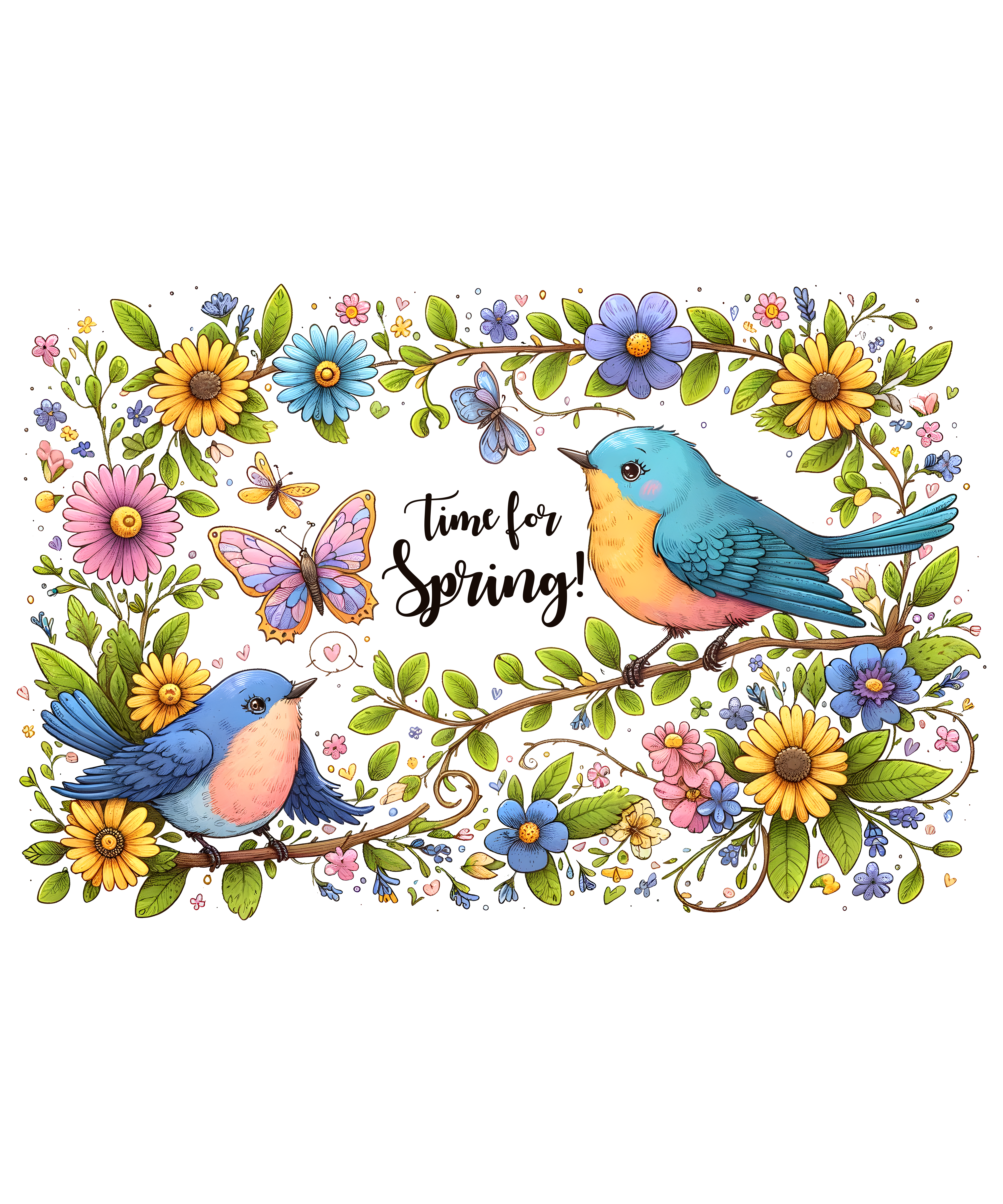 Time for Spring Bluebirds