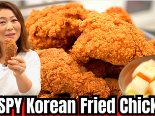 Extra Crispy Korean Fried Chicken Recipe (KFC) & Pickled Radish | 후라이드치킨