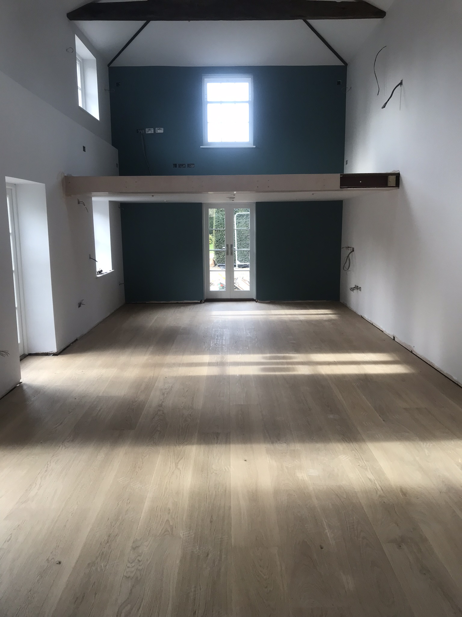 Sanding and finishing