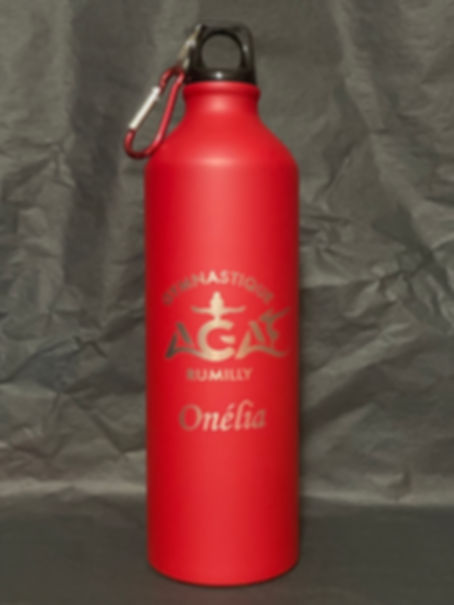 Gourde 800ml rouge