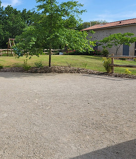 Aménagement de jardin en graviers