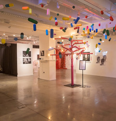 The Empty Hourglass Project exhibition at the Gallery at CCBC Essex