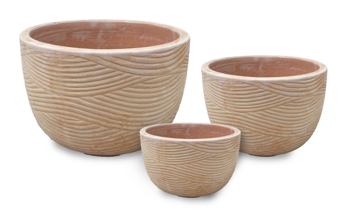 Hay Stack Egg Pot
