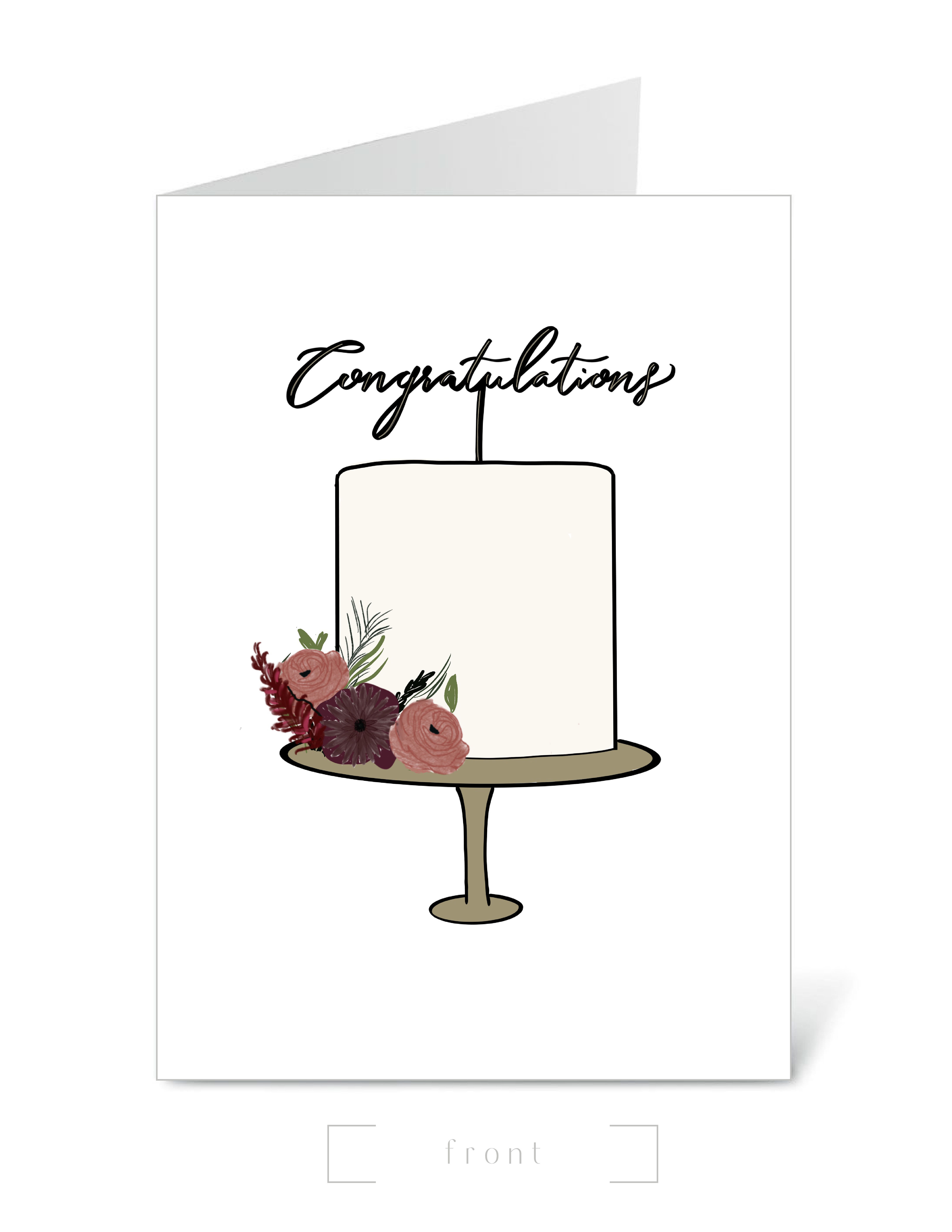 Congratulations Cake