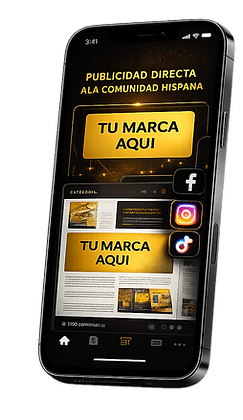 Teléfono con información de apartar tu espacio aquí para que las personas vean como es la publicidad que manejamos